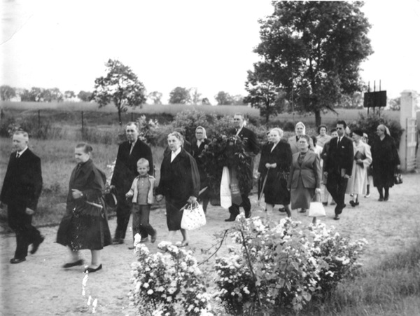 Obóz w Żabikowie w latach 50.